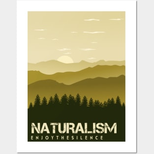 naturalism enjoy the silence Posters and Art